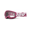 100% 100percent Strata 2 Goggles Youth Clear/CAT0