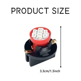 HHZL 10 piezas T10 194 168 focos LED para luz de tablero, juego de focos LED para panel de instrumentos, con enchufe de bloqueo giratorio, focos de repuesto para interior del automóvil para luces de