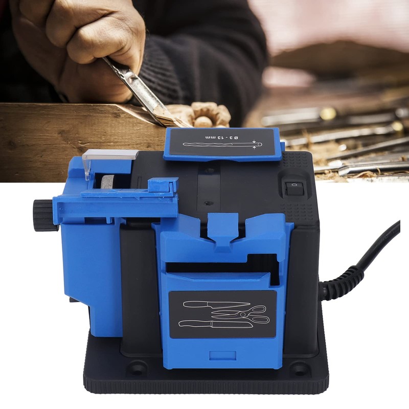Drill Bit Sharpener, Multi Task Sharpener 65W High Strength Electric