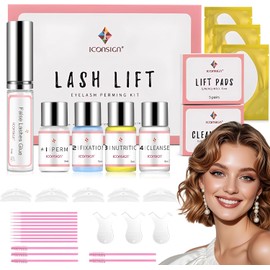 kit de Permanente de Pestañas, Lifting de Pestañas Kit, Adecuado para Salones de Belleza Profesionales y Bricolaje Doméstico, Regalos de San Valentín y Cumpleaños.