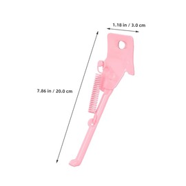 Sosoport Adjustable Bike Kickstand Heavy Duty Stainless Steel Stand for Boys and Girls Mountain Bikes Universal Rear Mount Bicycle Kickstand Replacement