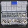 Stainless Steel E-Clips Set, 10 Sizes Circlips External Retaining Ring