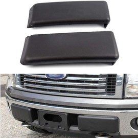G-Plus Front Bumper Guards Pads Caps Inserts Pair, Compatible with Ford F150 2009-2014,9L3Z-17E810-B Right and Left Bar Guards 2Pcs