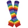 Bienvenu Winter Arm Hand Warmer Knitted Long Fingerless Gloves Mitten,Rainbow