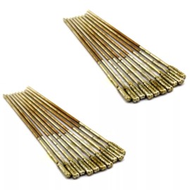 JINGLING 20Pcs 2.2 mm Diamond Lapidary Drill Bits Solid Hole Saws Jewelry Tools for Stone