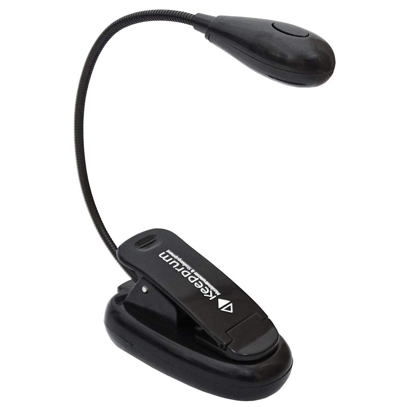 keepdrum LED Lamp Clamp Light Flexible Clip Camping Light