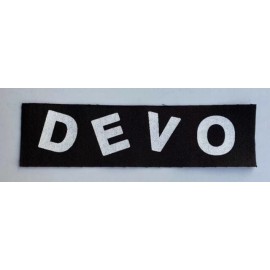 Punk Rock Devo Cloth Patch Sew On Badge Punk Rock  Approx 2" X 7" (CP215)