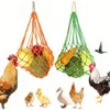 AbileneWu 2 PCS Poultry Feeding Net Bag - Vegetable Storage