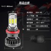 MOTOSTAR HS5 Hi/Lo LED Headlight for Motorcycles, 6-Sided Luminous, 6500K