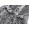 CJMJXPH Boys Soft Hooded Bathrobe Kids Warm Gamer Fleece Robe