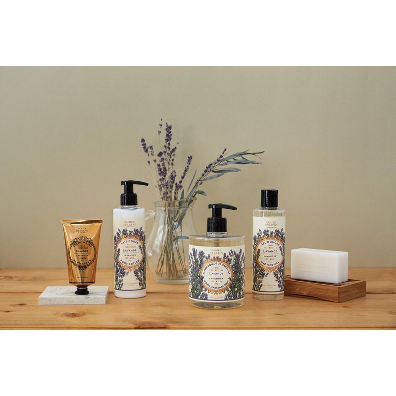 Panierdessens Essentials Vegetable Soap Lavender (Traditional Soap, Vegetable Oil, France)