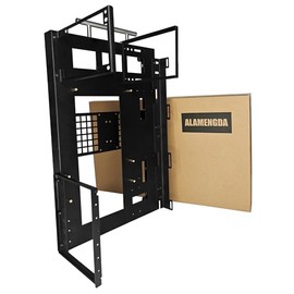 ALAMENGDA Open Computer Case, M-ATX/ITX Motherboard Tray Test Stand, DIY Mini Tower Test Bench