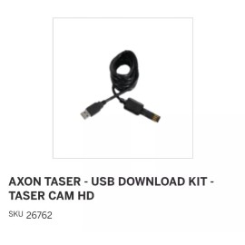 TASER AXON TASER - USB DOWNLOAD KIT - TASER CAM HD