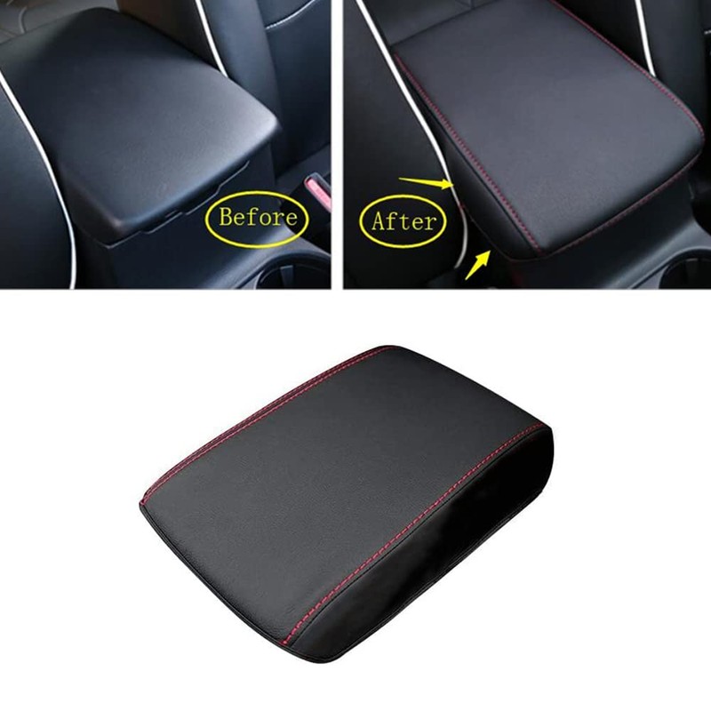Baceyong Console Cover, Console Cover with Black/Red Stitched Hem Centre