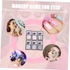 minkissy 12sheets Face Jewels Stickers Body and Makeup Gems for