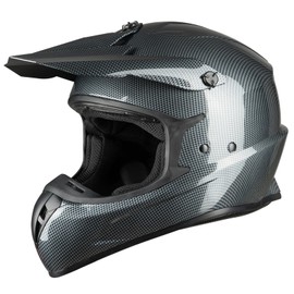 Favoto Dirt Bike Helmet Black - Motocross ATV UTV Helmets for Unisex Adult Youth DOT Approved Off-Road Motorcycle Helmets