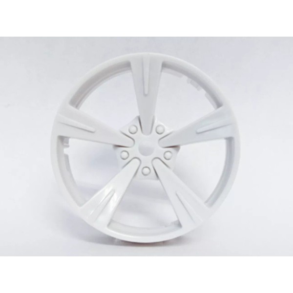 Tamiya Tetsujin MANDARIN Rim INSERTS Disk Adjustable Offset - WHITE-