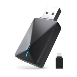 Kello Kello Wireless CarPlay Adapter for iPhone, Convert Wired to Wireless Carplay Adapter, [5.2Ghz Bluetooth] Apple Car Play, Auto for iPhone iOS 10+/ Android 11+, Support OTA