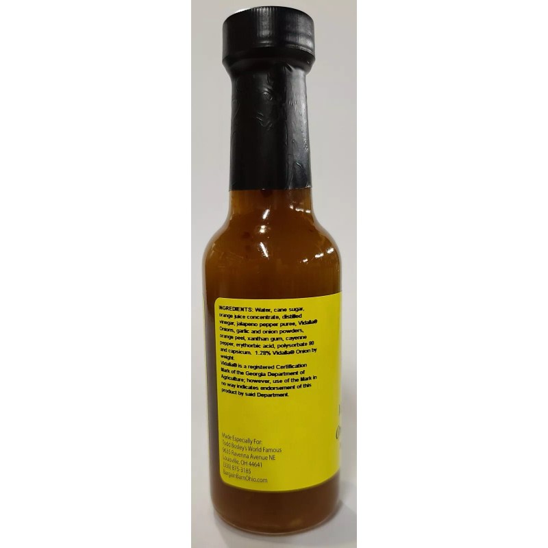 Todd Bosley's World Famous Vidalia Onion & Orange Hot Sauce