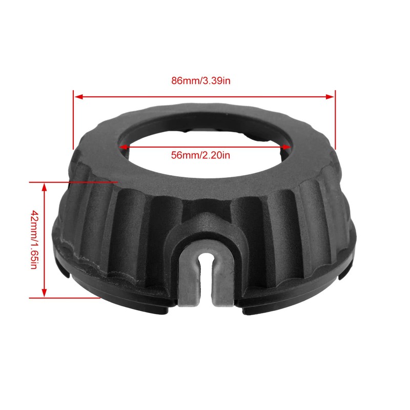 Atyhao 2 Piece Replacement Accessory for Brush Cutter Trimmer Head