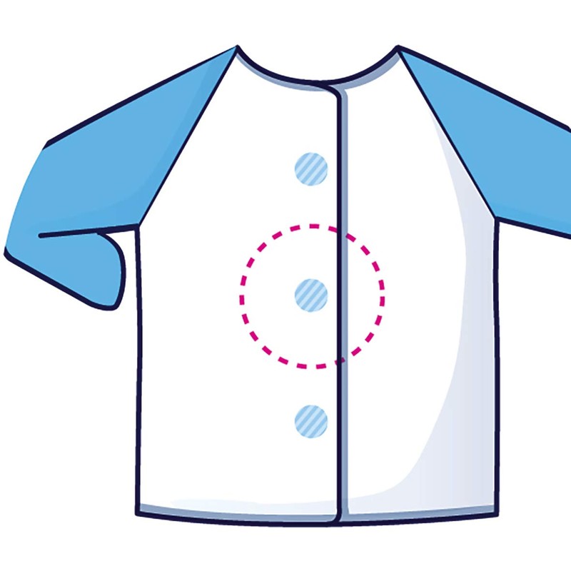 Maped Color'Peps Superhero Painting Apron (Age 4+)