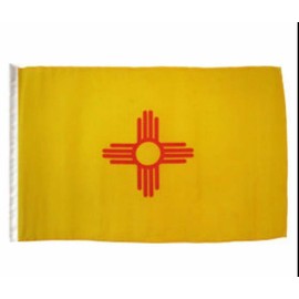 Ruffin Flag Company State of New Mexico 12"x18" Sleeved Polyester Garden Flags