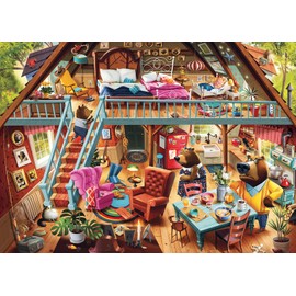 Ravensburger Ravensburger Goldilocks Gets Caught! 1000 Piece Jigsaw Puzzle for Adults | Unique Softclick Technology | Vibrant, Glare-Free Finish | Durable Quality | FSC Certified