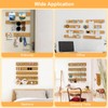 Fushing Cork Boards Felt Bulletin Boards, 13"x2" Pin Boards with