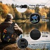 Fishing Backpack with Tackle Boxes DIY Logos, Waterproof Fishing Sling
