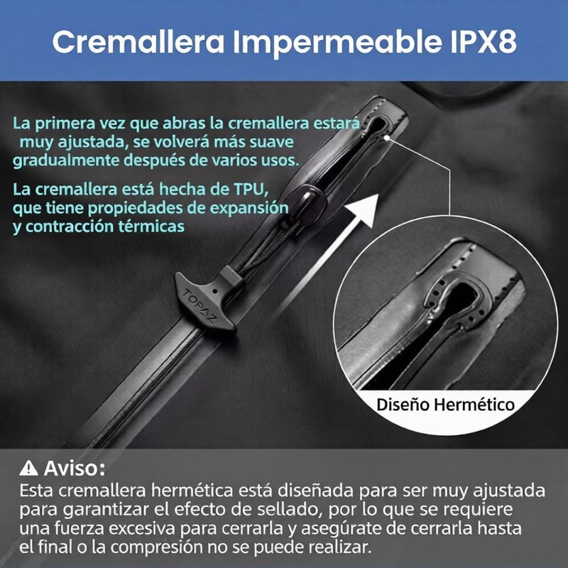 2 Piezas Bolsas de Vacío para Ropa Viaje 28L con