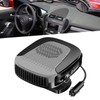 12V Car Heater Heating Fan 360° Rotation Automobile Interior Windshield
