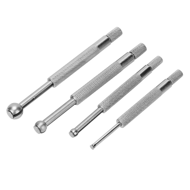 4Pcs Bore Gauge Telescopic BallType with Diamond NonSlip Handle Measuring