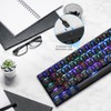 MOTOSPEED CK61 RGB Mechanical Gaming Keyboard OUTMU Red Switches Keyboard