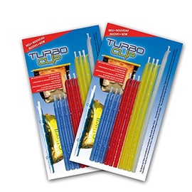 Food Bag Clips for Food Storage by Turbo Clip – 2 x 10 pcs Set