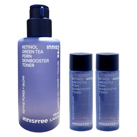 Innisfree Retinol Green Tea PDRN Skin Booster Toner 170ml+ / 이니스프리 레티놀 그린티 PDRN 스킨부스터 토너 170ml+