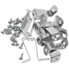 1.25" Canvas Offset Clips Extra Heavy Duty with Screws 10