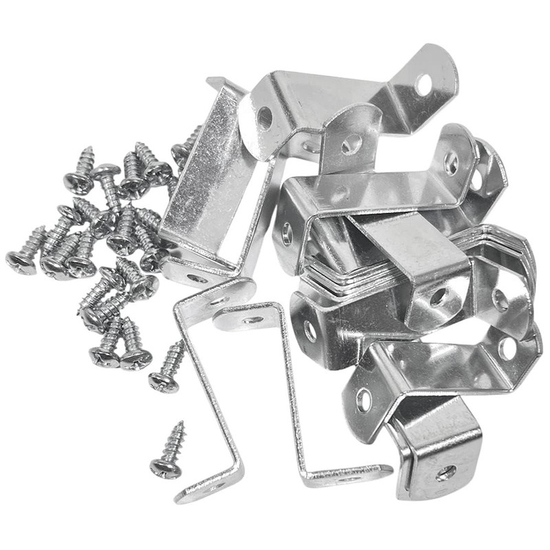 1.25" Canvas Offset Clips Extra Heavy Duty with Screws 10