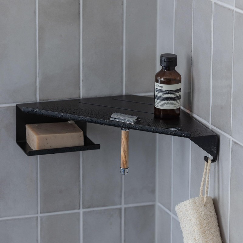 YOUS® Help Yourshelf Premium Corner Shower Shelf No Drilling Required