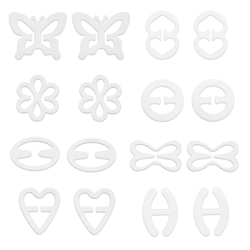 Molain Bra Strap Clips, 16Pcs Bra Clips to Make Racerback-Bra