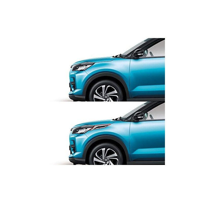 FUKUARE Toyota Rise RAIZE Daihatsu Rocky Headlight Garnish Plated Exterior