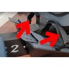 TreadLife Fitness Rowing Machine Replacement Foot Straps for Concept 2