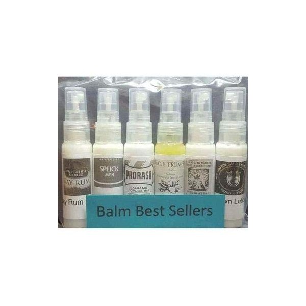 Aftershave Balm Best Sellers Sample Pack
