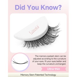 Natural Lashes Natural Eyelashes Natural Look Wispy Lashes Mink Lashes False Eyelashes Fake Eyelashes C Curl Lashes Strip Lashes Bright-02