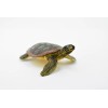 Unbranded Turtle, Hawksbill SeaTurtle, Realistic Toy, Hand Painted 2 1/2"