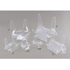 OnFireGuy Clear Acrylic Easel Display Stands for 2" to 5"