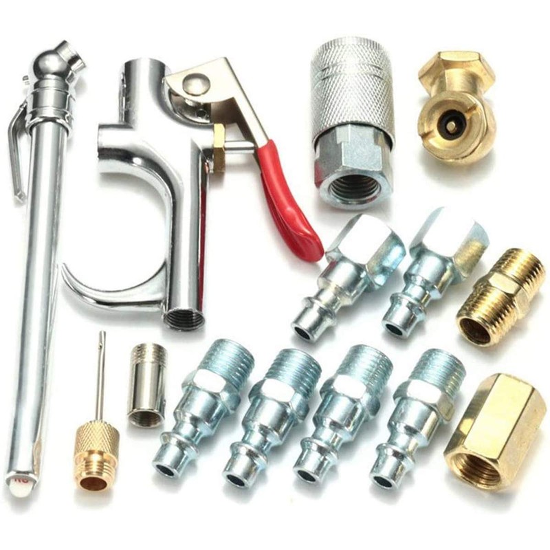 20 PCS Air Compressor Accessory Kit, Dust Removing Blow Gun