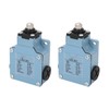 2PCS Momentary Limit Switch Self Reset Plunger Electrical Travel Switch