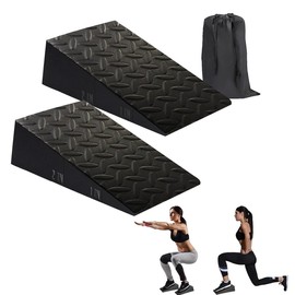 Rouws Squat Wedge Blocks Heel Elevators Calf Slant Boards and Wedge Blocks are innovative training tools designed to enhance form, mobility, strength, and balance. They also provide targeted calf stretching and help reduce lower back stress, making them 