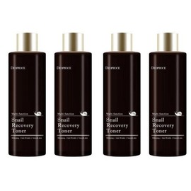Deoproce Snail Recovery Toner 210ml x 2 + 2 (4 total) / 디오프러스 달팽이 리커버리 토너 210ml x 2 + 2 총4개