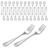 36 Pcs Oyster Fork Appetizer Seafood Forks Portable Stainless Steel
